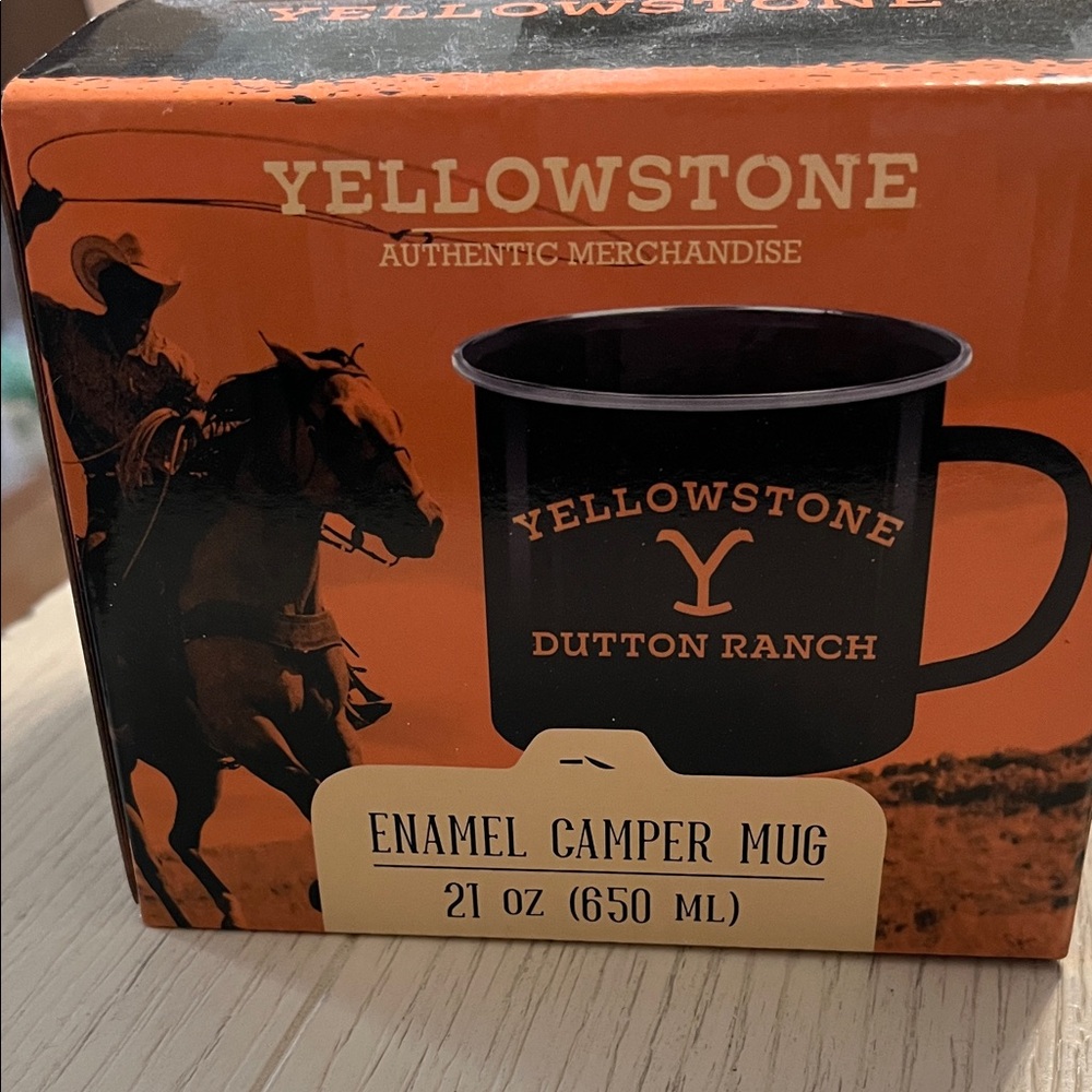 Yellowstone Dutton Ranch Enamel Camper Mug